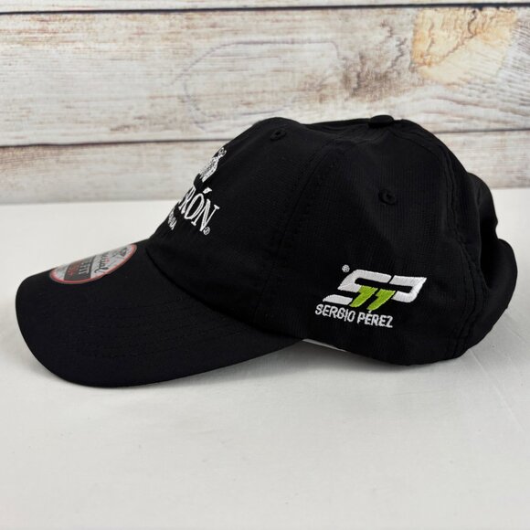 Patron Tequila Sergio Perez Imperial Hat True Fit Adjustable Black - Picture 3 of 7